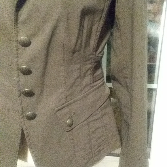 Mexx Cotton Blazer in Brown - Picture 2 of 4